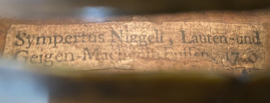 Niggell Sympertus - Süddeutschland um 1750 - G-870